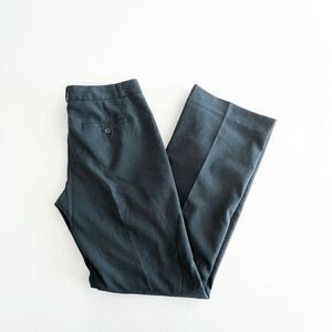 Banana Republic Women's Martin Fit Mid Rise Twill Trouser Pants Green Size 6